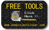 Free Tool Giveaways at One Project Closer