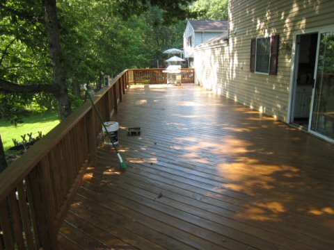 deck sealed after pictures