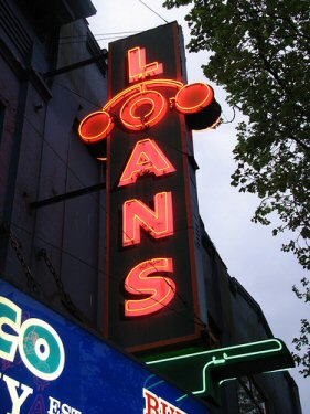 loan sign