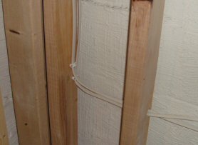 romex wiring in framing stud