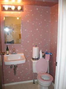 old powder room