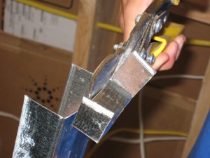 Cutting with snips cuting with snips