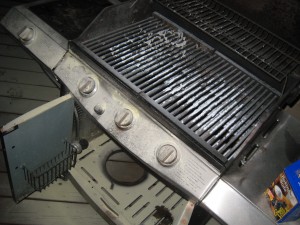 grill after grease fire
