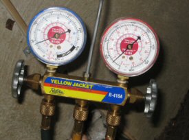 air conditioning pressure