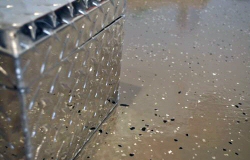 How to Paint an Epoxy Concrete Floor Coating (Quikrete Example)
