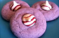 Purple Zebra Cookies