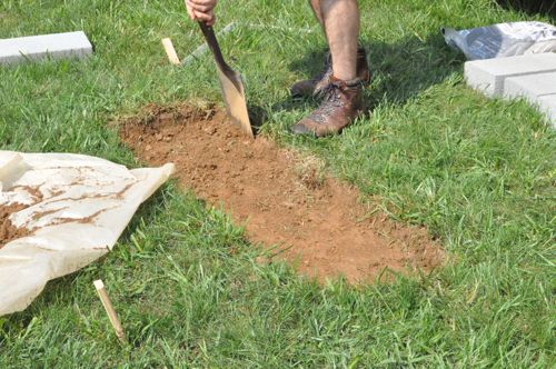 Cinder Block Foundation for Shed