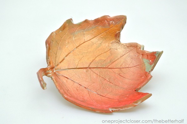DIY Clay Leaf Bowls from One Project Closer