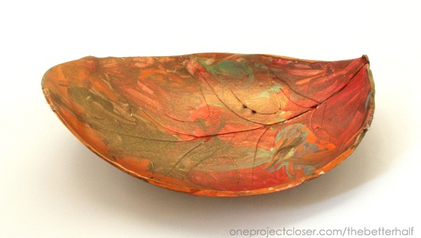 DIY Clay Leaf Bowls from One Project Closer