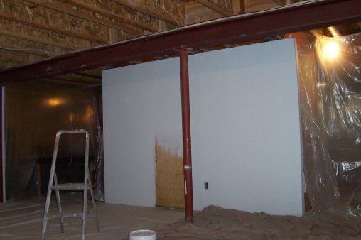 primed i-beam joist