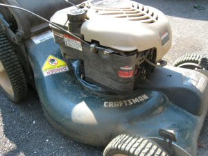 craftsman push lawn mower briggs and stratton engine