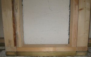 framing pressure treated bottom board