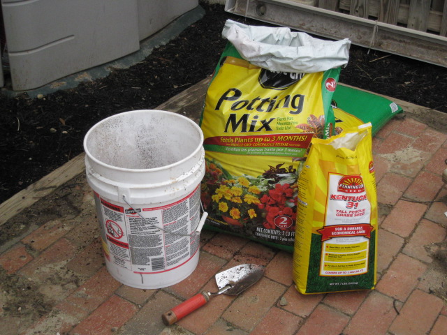 grass seeding supplies