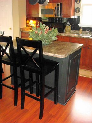 kitchen island makeover