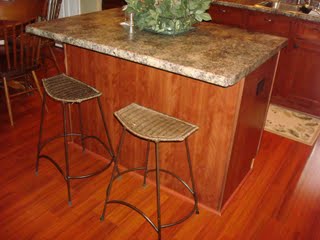 Kitchen island before