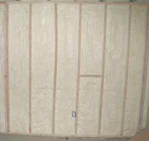 Installing Closed-Cell Spray Foam Between Studs is a Waste