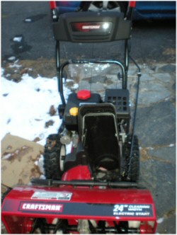 crafstman 24-inch snowblower