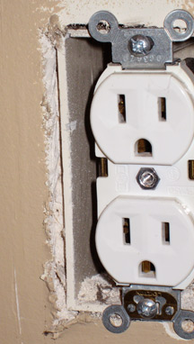 Seal Air Leaks Insulate Electrical Outlets - One Project 