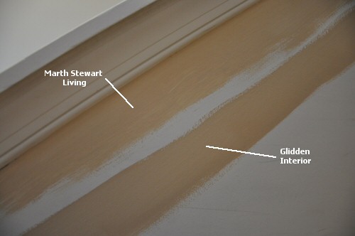 Review Martha Stewart Living Vs Glidden Paint One Project Closer