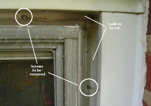 remove-screws-and-caulk-from-storm-windows