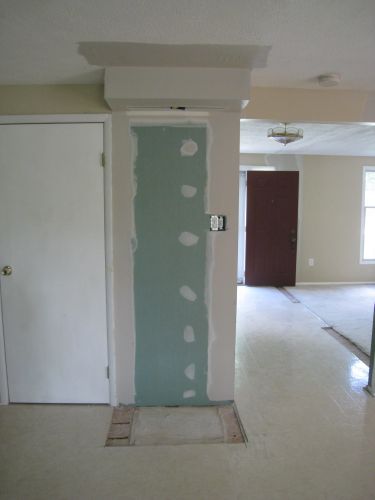 Drywall Pantry Removed