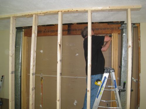 Laminated Veneer Lumber LVL Beam Installation