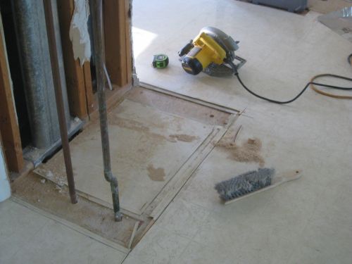 Plumbing Floor Pre-Removal