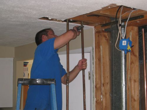 Re-Routing Plumbing for Wall Removal – Part 4