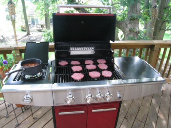 Kenmore 3 Burner Gas Grill Review Red Hot Stainless