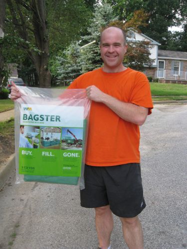 Bagster Dumpster in  a Bag
