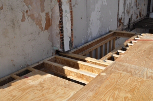 3/4 inch plywood subfloor