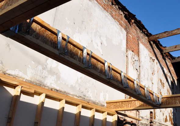 Using Engineered Wood I Beam Floor Joists At Habitat One Project