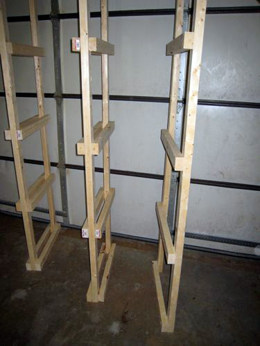 Build Inexpensive Basement Storage Shelves, Inexpensive Wood Storage Shelves