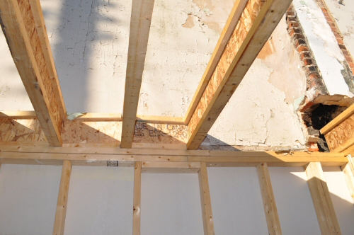 wood i joist blocking instead of rim joist