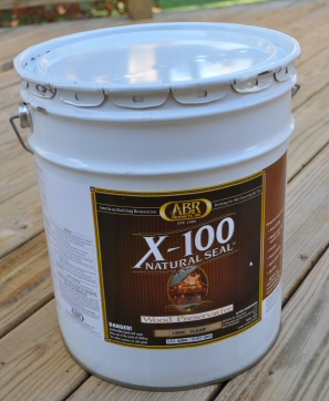 X100 Deck Stain and Sealer 5 Gallon Bucket