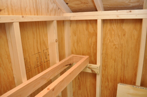 How to Build Shed Storage Shelves - One Project Closer