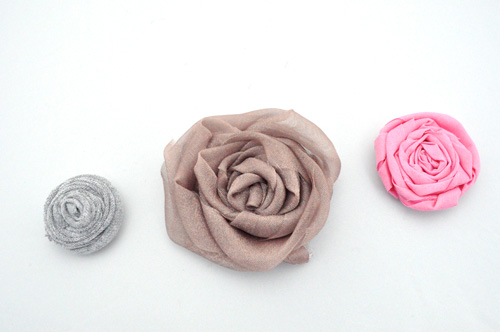 DIY Fabric Rosette  How to Make Fabric Rosettes