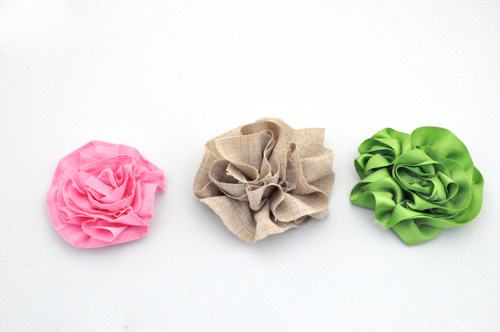 How to Make Fabulous Fabric Flowers (70+ pics, Templates)