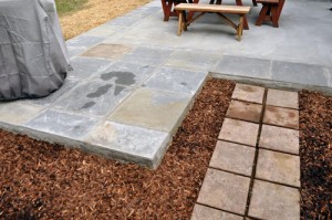 How to Build a Concrete Patio with Bluestone Inlay (Complete Guide ...