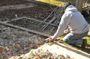 How to Build a Concrete Patio with Bluestone Inlay (Complete Guide ...