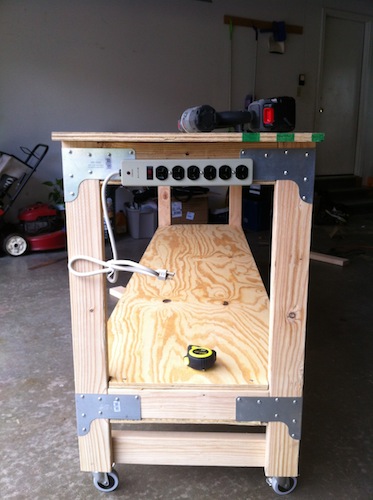 How to Build a Heavy Duty Workbench - One Project Closer