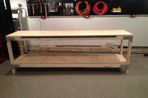 How to Build a Heavy Duty Workbench - One Project Closer