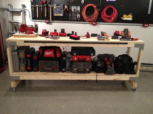 How to Build the Ultimate DIY Garage Workbench - FREE Plans