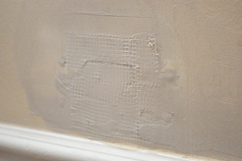 Sheetrock spackle