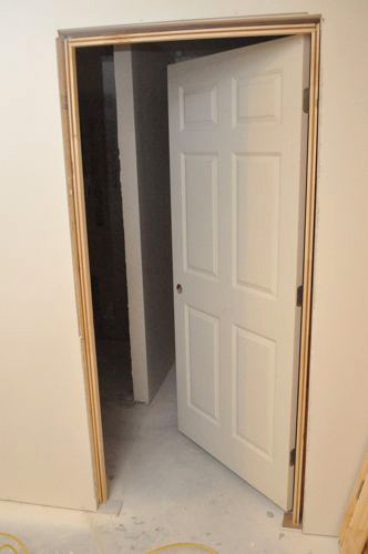 Wondering how to frame a door? Learn how to rough-in a door opening for a  prehung door. This section will provide details of the right way to frame a  doorway to prepare