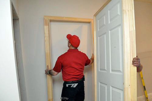 Wondering how to frame a door? Learn how to rough-in a door opening for a prehung door. This section will provide details of the right way to frame a doorway to prepare