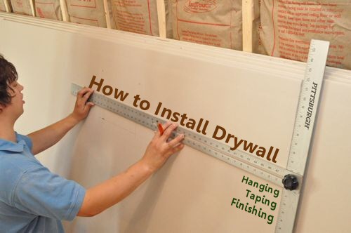 How To Install Drywall With 75 Pics Hanging Taping Finishing