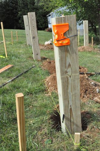 How to Build a Post &amp; Beam Shed Foundation on a Slope 