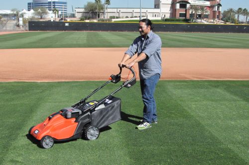 BLACK & DECKER 36-Volt 19-in Cordless Electric Lawn Mower at