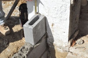 How to Build a Concrete Block Foundation